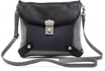 

Sophia Visconti Girls Casual Grey Genuine Leather Sling Bag