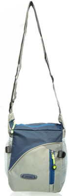 

Alifs Boys & Girls Sports Grey Nylon Sling Bag