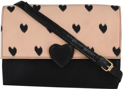 

Berrypeckers Women Casual Orange PU Sling Bag