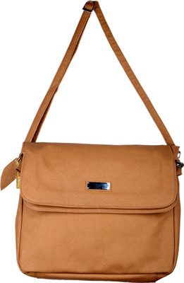

Spice Art Girls Casual Tan Leatherette Sling Bag