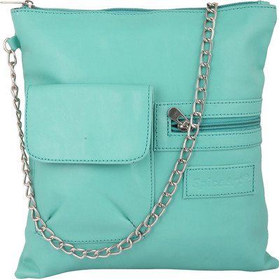Spice Art Girls Casual Green Leatherette Sling Bag