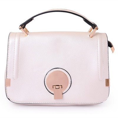 

Make in Delhi Girls Casual White PU Sling Bag