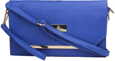 

Alvaro Castagnino Women Casual Blue PU Sling Bag