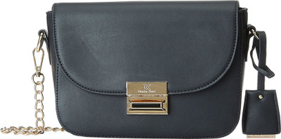 

Diana Korr Women Casual Black PU Sling Bag