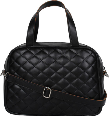 

Anekaant Women Casual Black PU Sling Bag