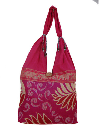 

The Living Craft Women Casual Multicolor Cotton Shoulder Bag
