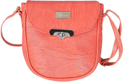 

Hawai Women Casual Pink PU Sling Bag