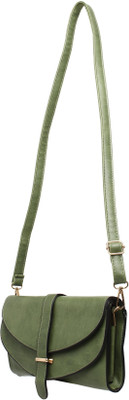 

20 Dresses Women Casual Green PU Sling Bag