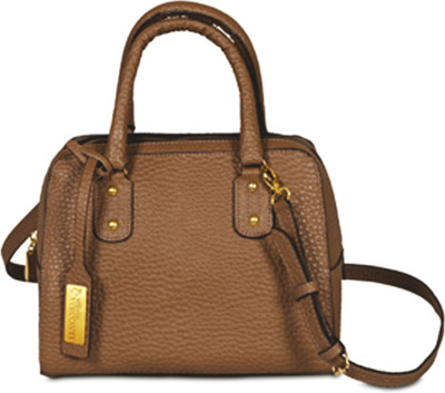 

Sophia Visconti Women Casual Tan Genuine Leather Hand-held Bag