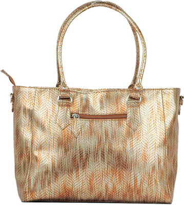 

AFRE Women Casual Gold PU Shoulder Bag