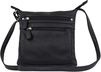 

Lavie Women Formal Black PU Sling Bag