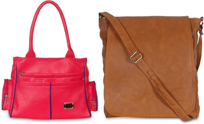 

Oddish Women Casual Multicolor Leatherette Shoulder Bag