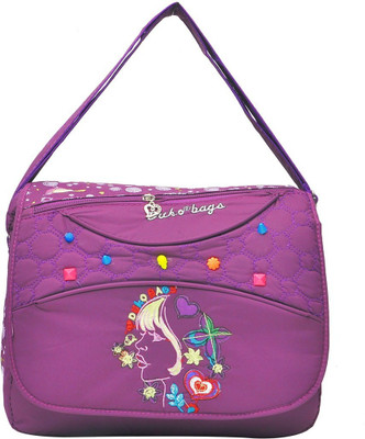 

Hawai Women Casual Purple Polyester Sling Bag