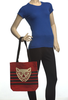 

Orange Bunch Women Casual Red Canvas Shoulder Bag
