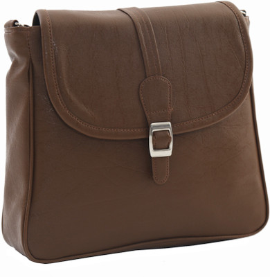 

Felicita Women Casual Brown PU Sling Bag