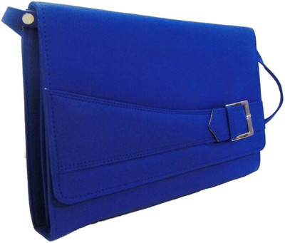 

Estoss Women Casual Blue PU Sling Bag