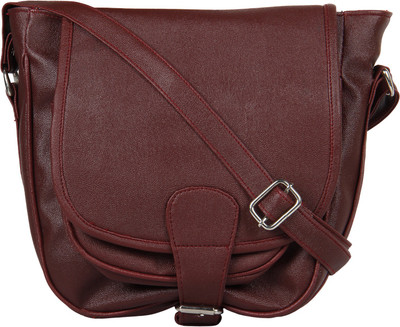 

Gracetop Girls Brown PU Sling Bag