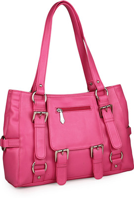 

Women Marks Women Casual Pink PU Shoulder Bag