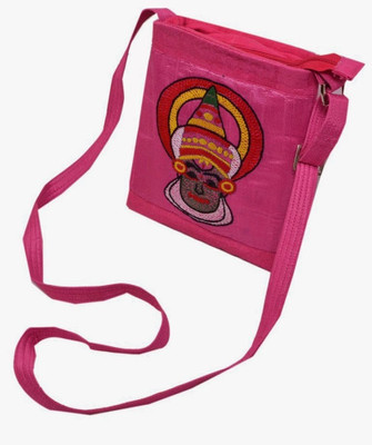 

Indha Craft Women Casual Multicolor Polyester Sling Bag