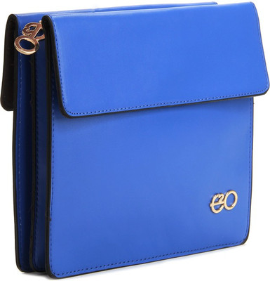

E2O Women Casual Blue Sling Bag