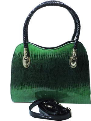 

Elligator Women Casual Green PU Sling Bag