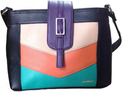 

SWEERA Women Casual Multicolor PU Sling Bag