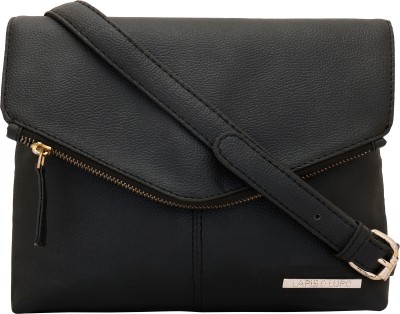 

LAPIS-O- LUPO Women Casual Black PU Sling Bag