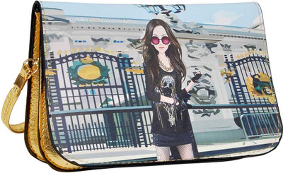 

Hawai Women Casual Multicolor PU Sling Bag