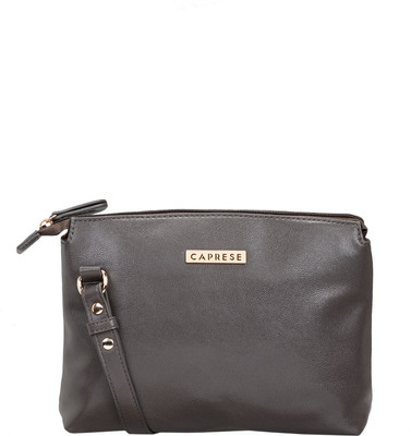 

Caprese Women Casual Grey Leatherette Sling Bag
