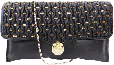 

Estoss Women Black Canvas Sling Bag