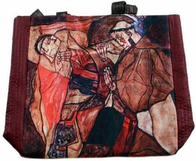 

The Museum Outlet Girls Casual Multicolor Canvas Messenger Bag