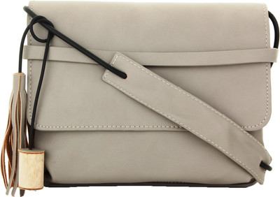 

Alvaro Castagnino Women Grey PU Sling Bag