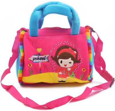 

Koochiekoo Girls Casual Blue Cotton Sling Bag