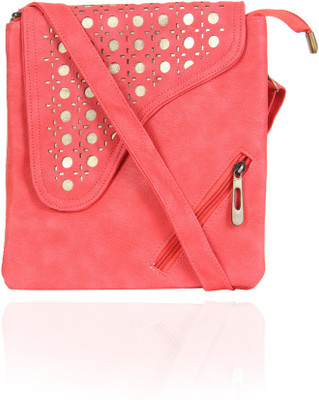 

Alessia Women Casual Orange PU Sling Bag