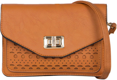 

Cappuccino Girls Casual Tan PU Sling Bag