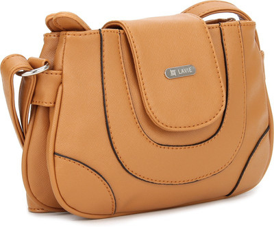 

Lavie Women Casual Tan Sling Bag