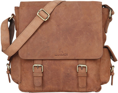 61% OFF on LEADERACHI Brown Sling Bag Preston 61% OFF on LEADERACHI Brown Sling Bag Preston