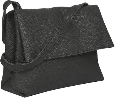 

Legal Bribe Women Formal Black PU Sling Bag