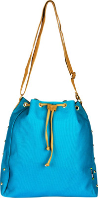 

Kanvas Katha Women Casual Blue Canvas Sling Bag
