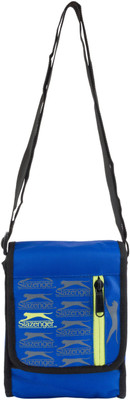 

Slazenger Men & Women Casual Blue, Black Polyester Sling Bag, Black;blue