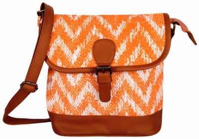

Kanvas Katha Women Casual Multicolor Canvas Sling Bag