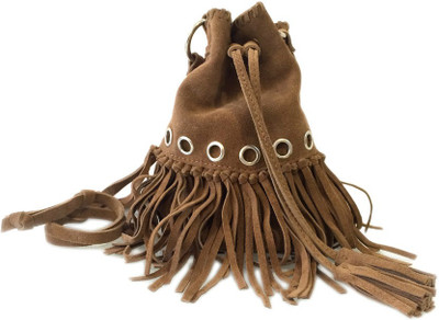 

Romari Women Casual Brown Genuine Leather Sling Bag