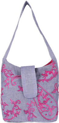 

Bhama Couture Women Multicolor Silk Sling Bag