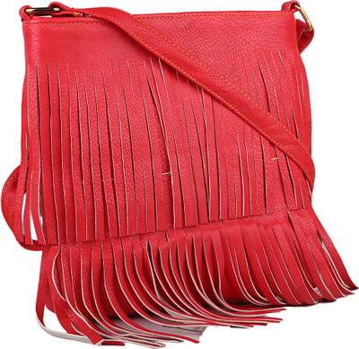 

SKMARTS Women Casual Pink PU Sling Bag