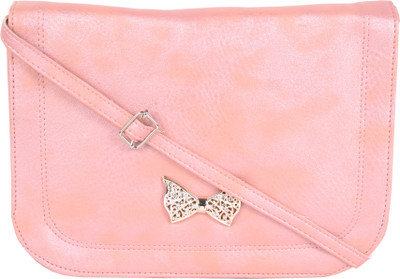 

Kleio Women Casual Orange PU Sling Bag