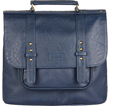 

Purseus Women Casual Blue PU Sling Bag