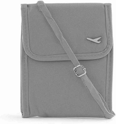 

Kanhaa Women Grey Canvas Sling Bag