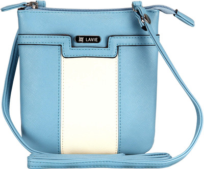 

Lavie Women Casual Blue PU Sling Bag