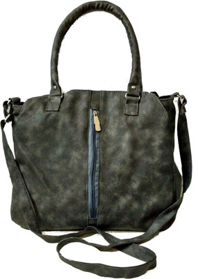 

Craveforit Girls Casual Grey PU Shoulder Bag