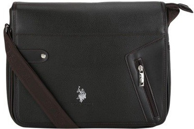 

Liza Women Casual Black PU Sling Bag